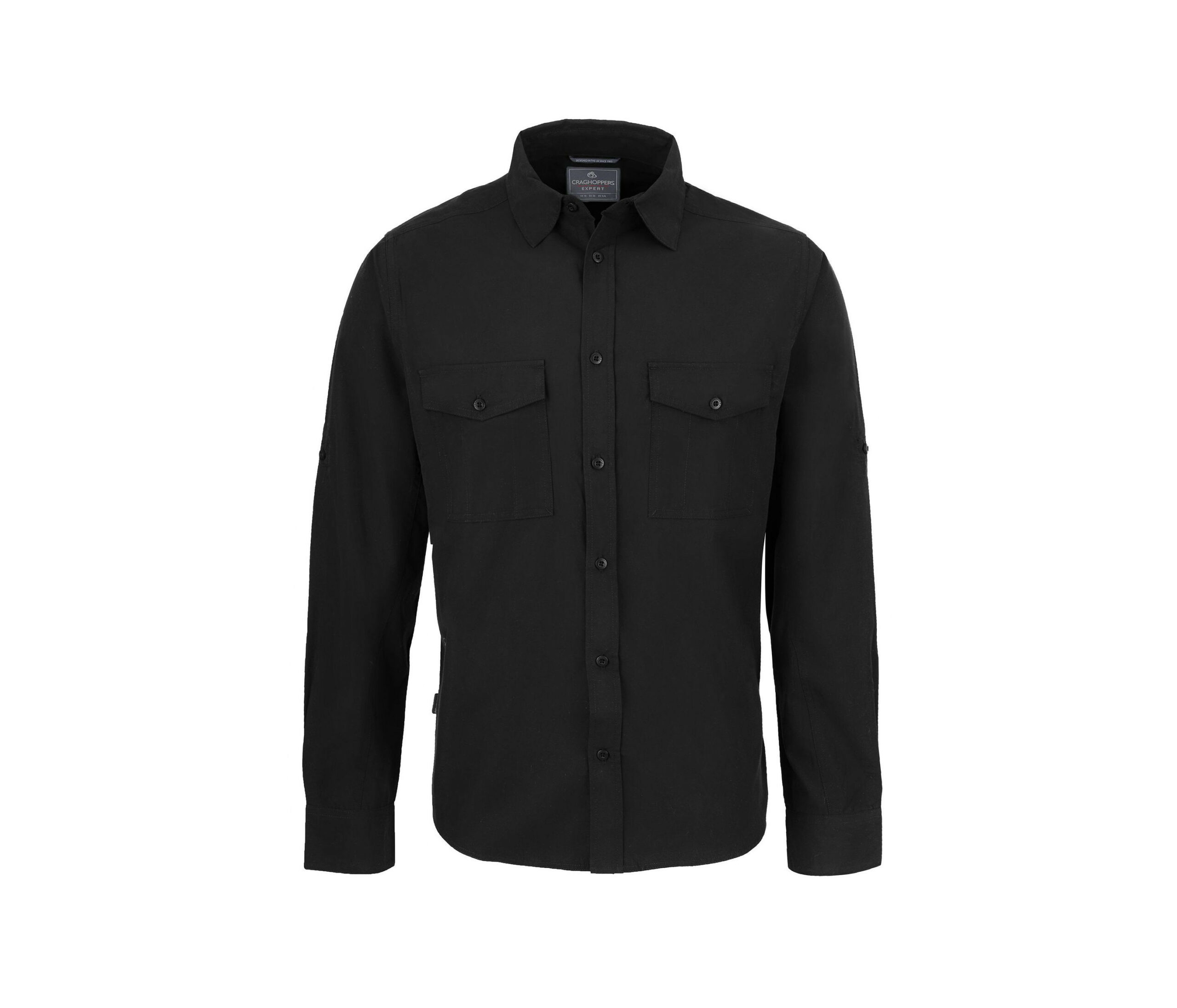 Vêtement de travail Chemise manches longues en polyester recyclé Craghoppers Expert Kiwi Long Sleeved Shirt Vêtement de travail Chemise manches longues en polyester recyclé Craghoppers Expert Kiwi Long Sleeved Shirt – vue 2