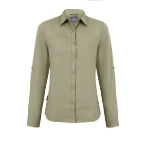 Vêtement de travail Chemise manches longues en polyester recyclé femme Craghoppers Expert Womens Kiwi Long Sleeved Shirt – vue 2