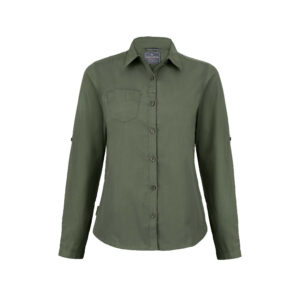 Vêtement de travail Chemise manches longues en polyester recyclé femme Craghoppers Expert Womens Kiwi Long Sleeved Shirt – vue 3