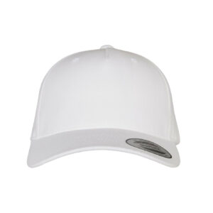 Casquette en laine 5 pans Flexfit 5-Panel Premium Curved Visor Snapback Cap – vue 2