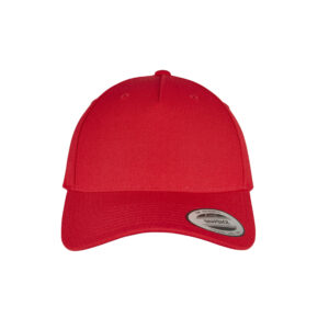 Casquette en laine 5 pans Flexfit 5-Panel Premium Curved Visor Snapback Cap – vue 3
