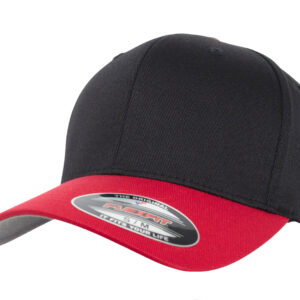 Casquette baseball bicolore Flexfit Wooly Combed 2-Tone – vue 2