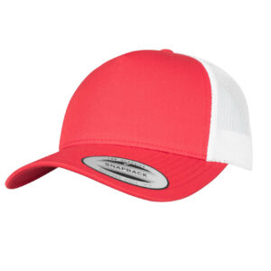 Casquette bicolore style trucker Flexfit 5-Panel Retro 2-Tone Cap