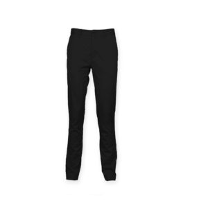 Pantalon stretch homme sans pince Front Row Mens Chino Trousers – vue 2