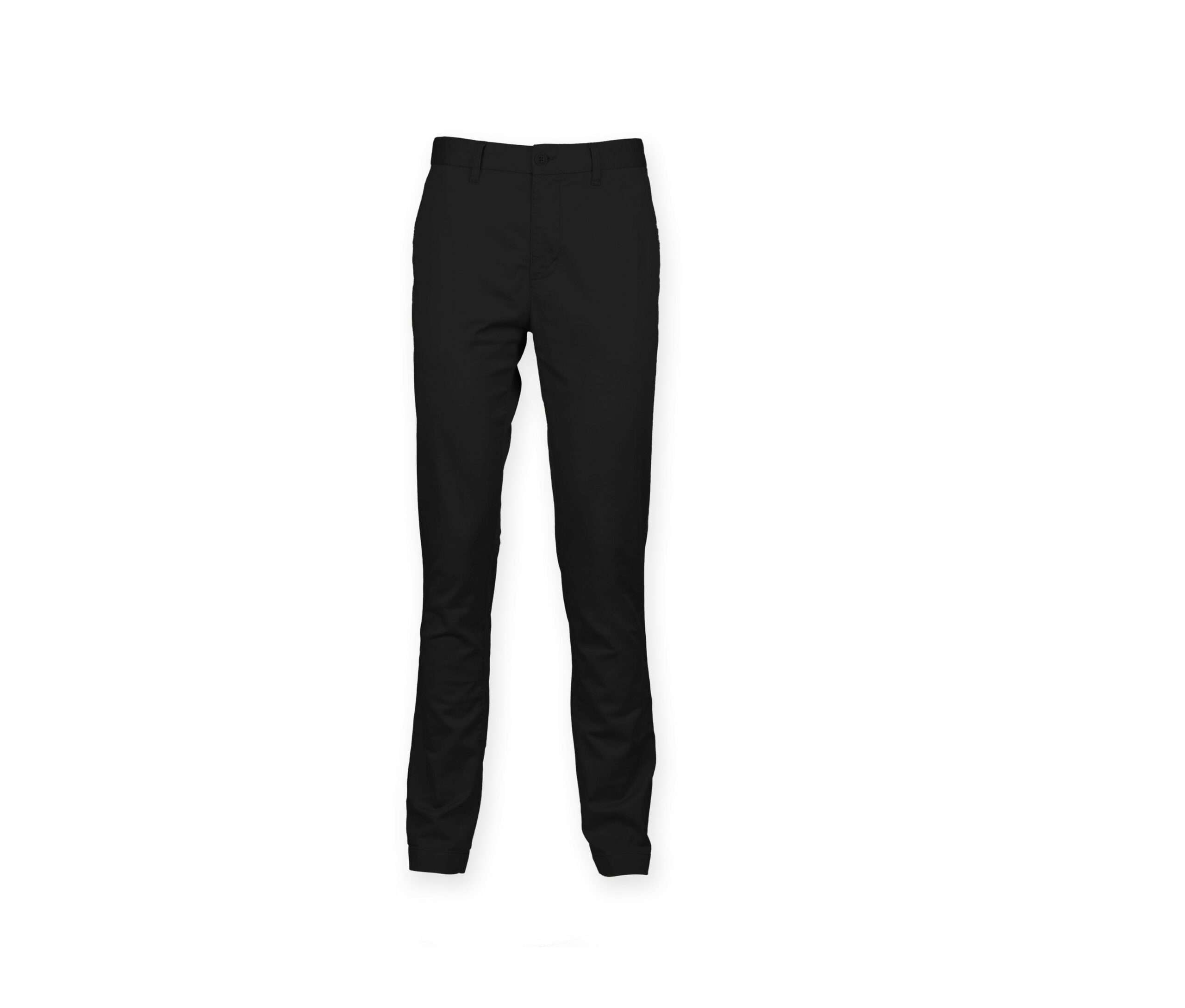 Pantalon stretch homme sans pince Front Row Mens Chino Trousers Pantalon stretch homme sans pince Front Row Mens Chino Trousers – vue 2