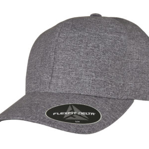 Casquette baseball cendrée Flexfit Delta Carbon Cap – vue 2