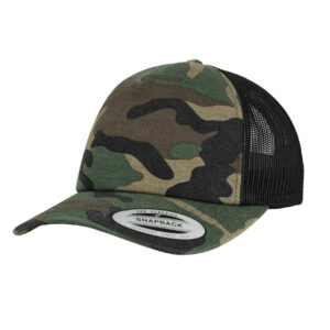 Casquette style trucker Flexfit Camo Cap – vue 2
