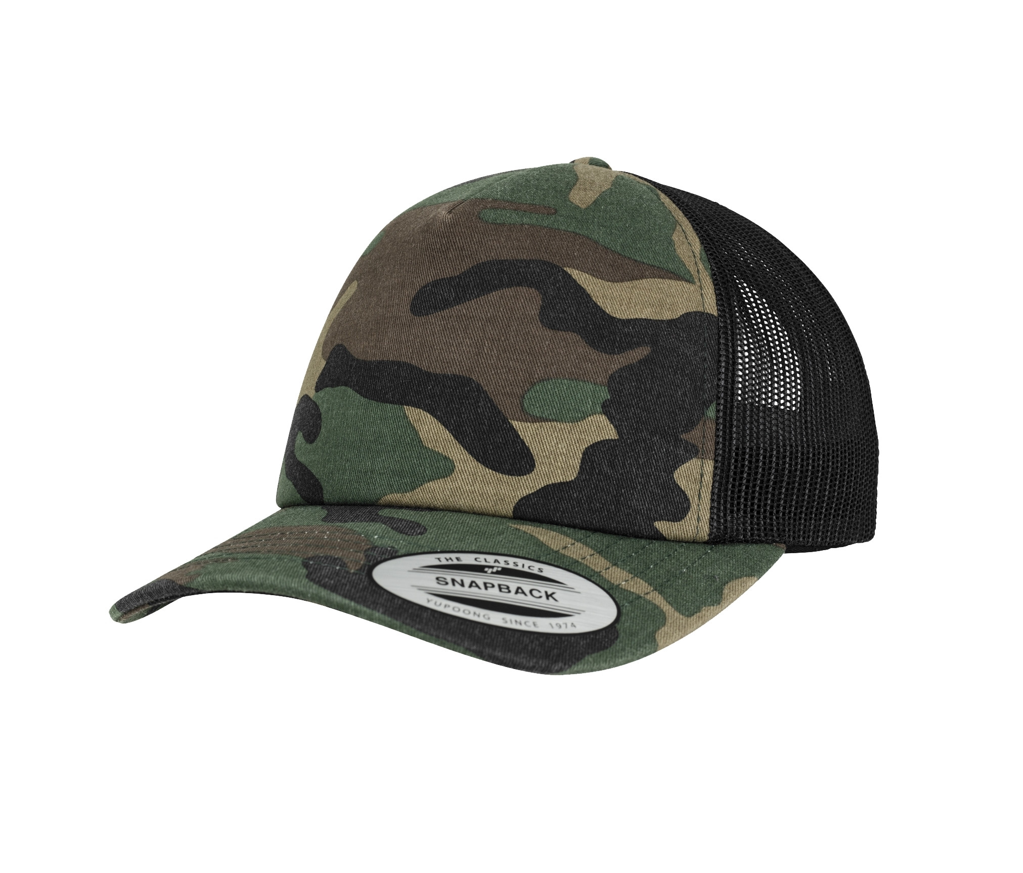 Casquette style trucker Flexfit Camo Cap Casquette style trucker Flexfit Camo Cap – vue 2