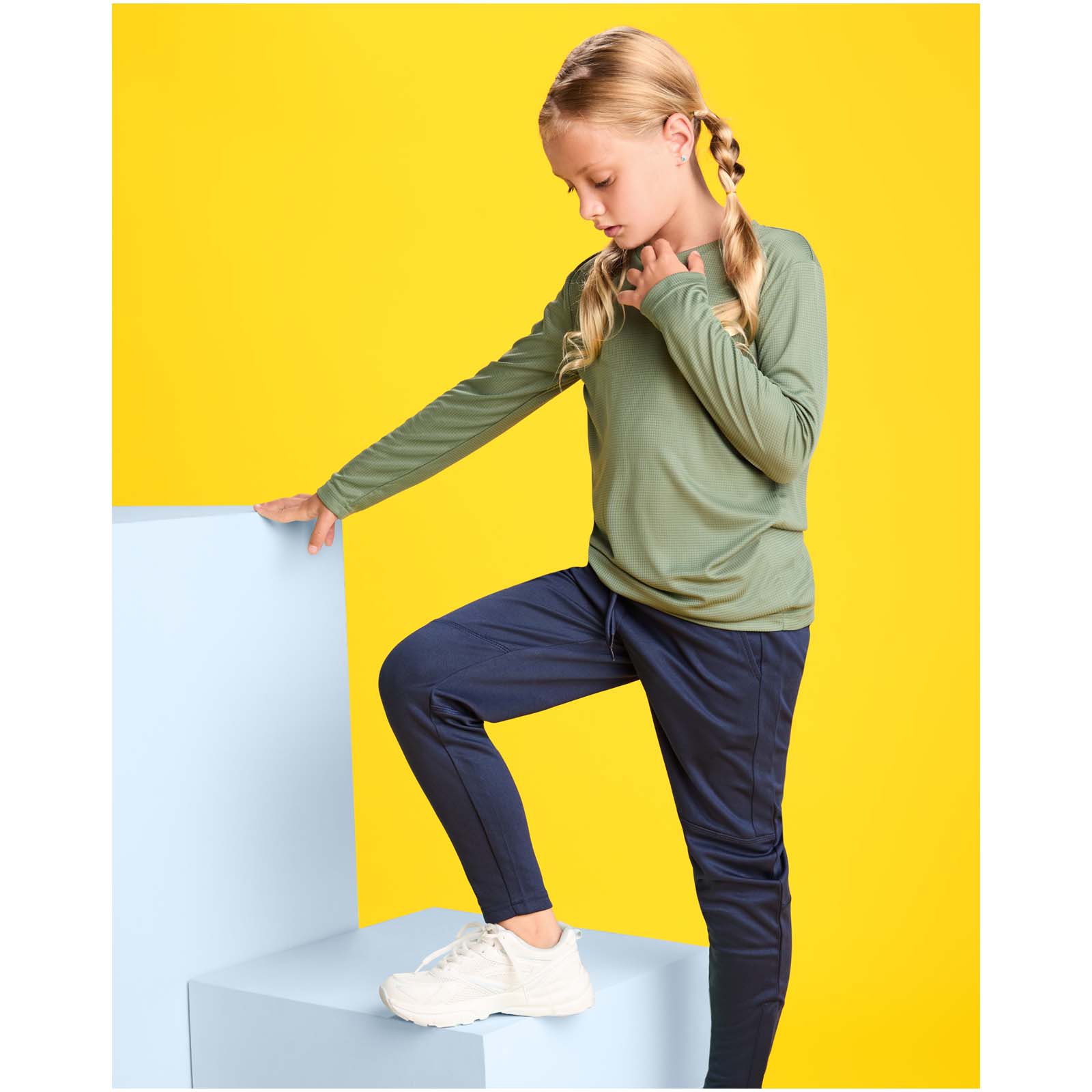T-shirt de 125 g/m² Estoril à manches longues pour enfant T-shirt de 125 g/m² Estoril à manches longues pour enfant – vue 2