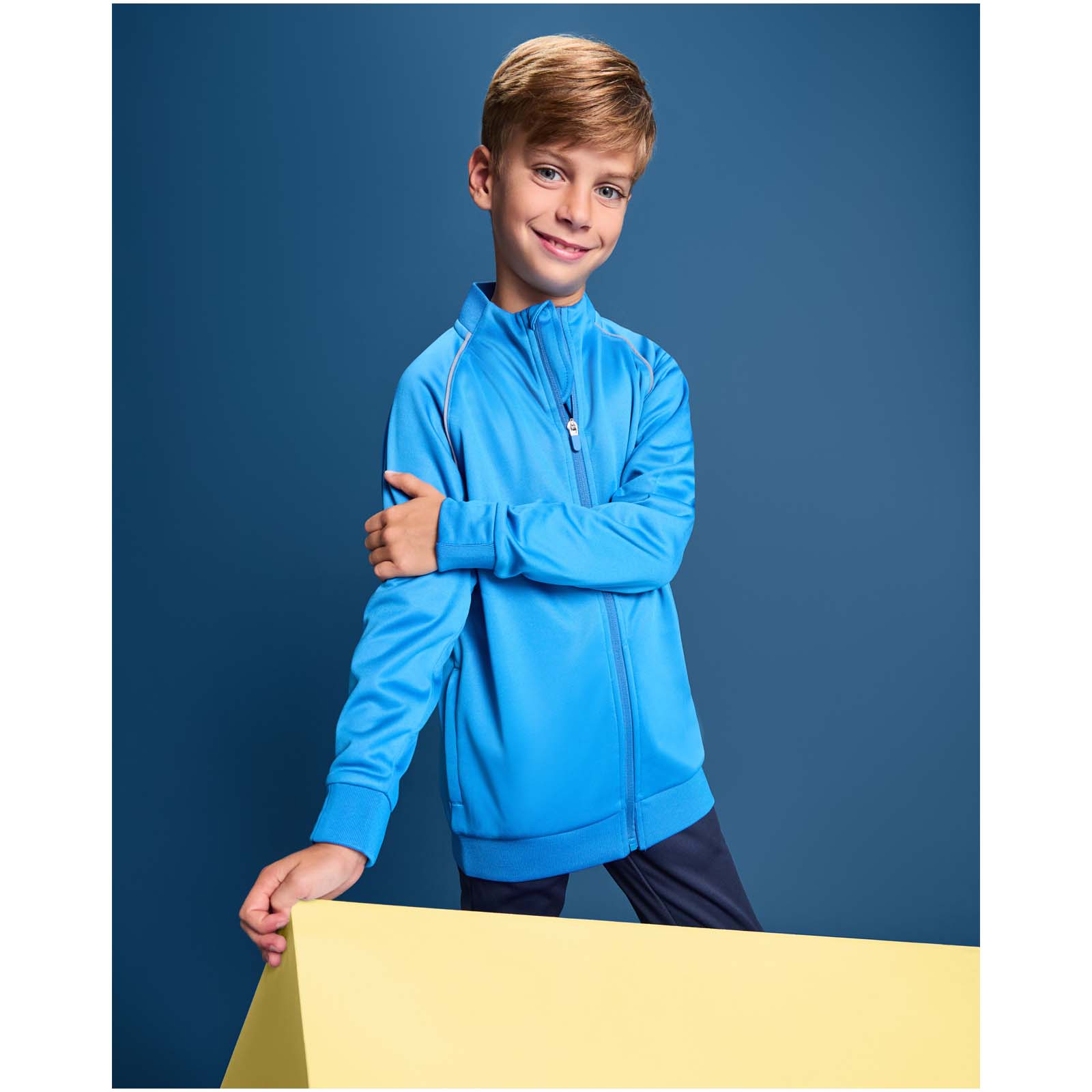 Sweat-shirt pour enfant Valier à fermeture éclair intégrale Sweat-shirt pour enfant Valier à fermeture éclair intégrale – vue 2