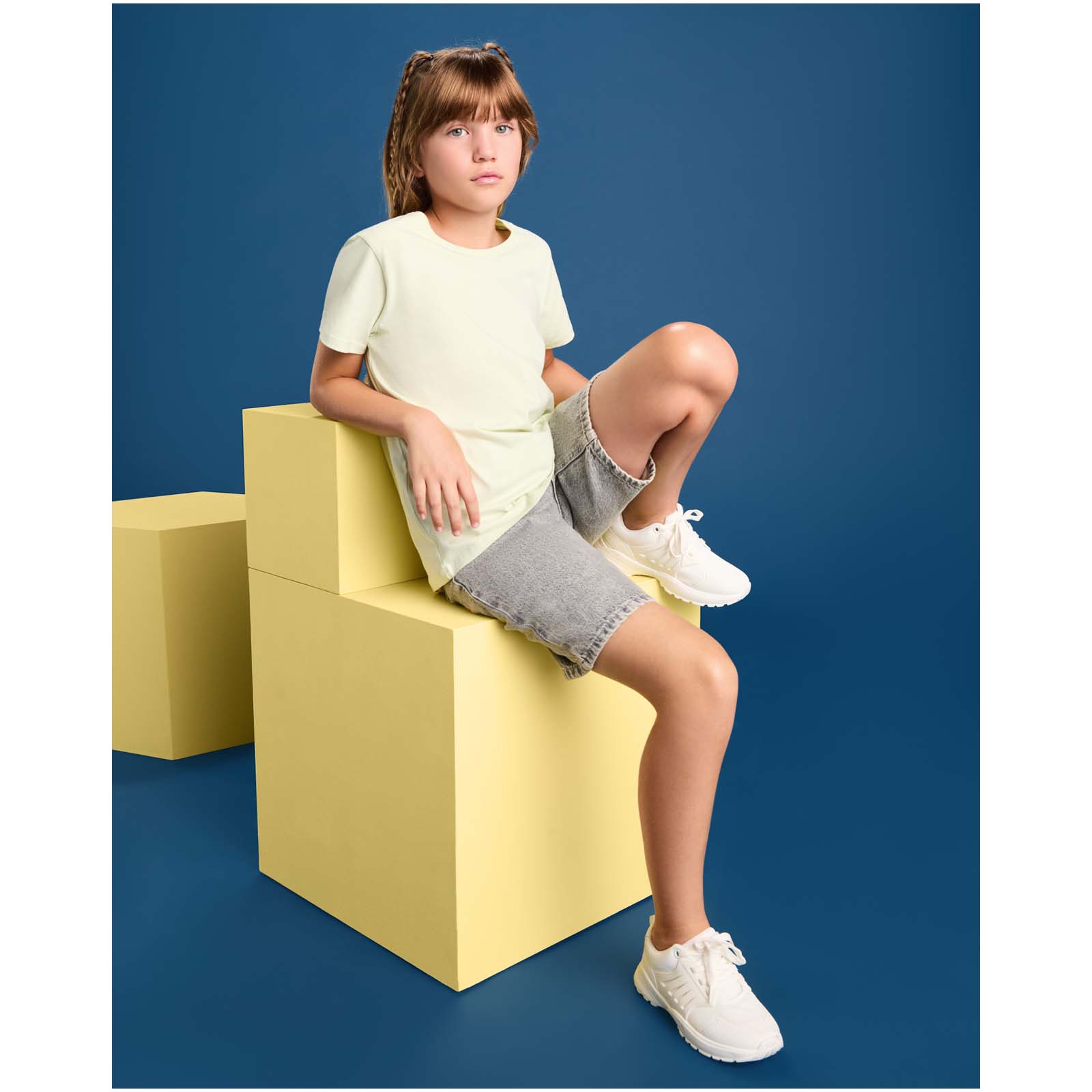 T-shirt de 175 g/m² Breda en coton organique à manches courtes pour enfant T-shirt de 175 g/m² Breda en coton organique à manches courtes pour enfant – vue 2