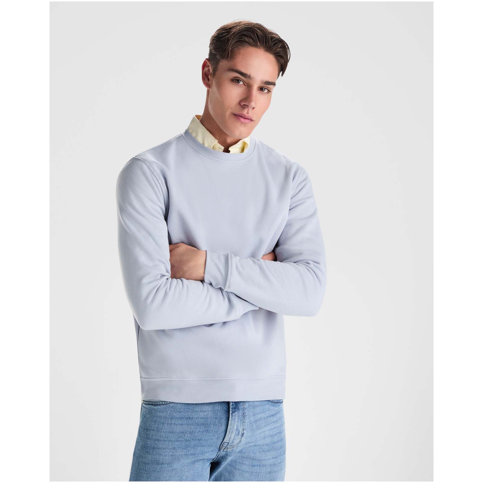 Pull ras du cou de 280 g/m² Clasica unisexe Pull ras du cou de 280 g/m² Clasica unisexe – vue 2