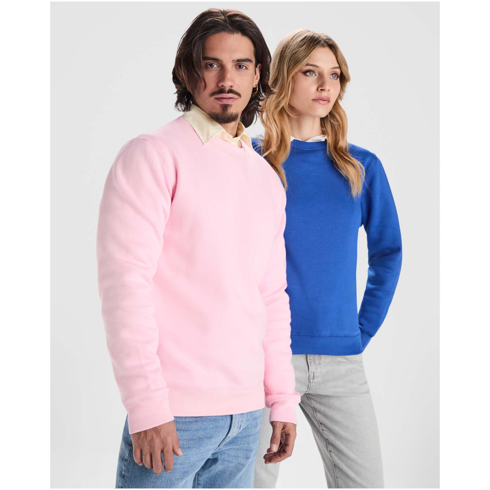 Sweat shirt de 300 g/m² Batian en coton organique Sweat shirt de 300 g/m² Batian en coton organique – vue 2
