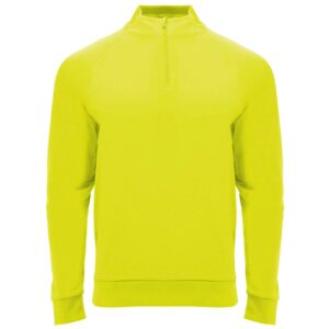 Sweatshirt de 200 g/m² Epiro à manches longues unisexe avec fermeture demi-zip – vue 3