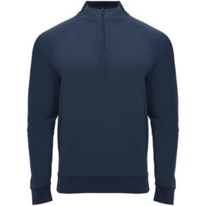 Sweatshirt de 200 g/m² Epiro à manches longues unisexe avec fermeture demi-zip – vue 4