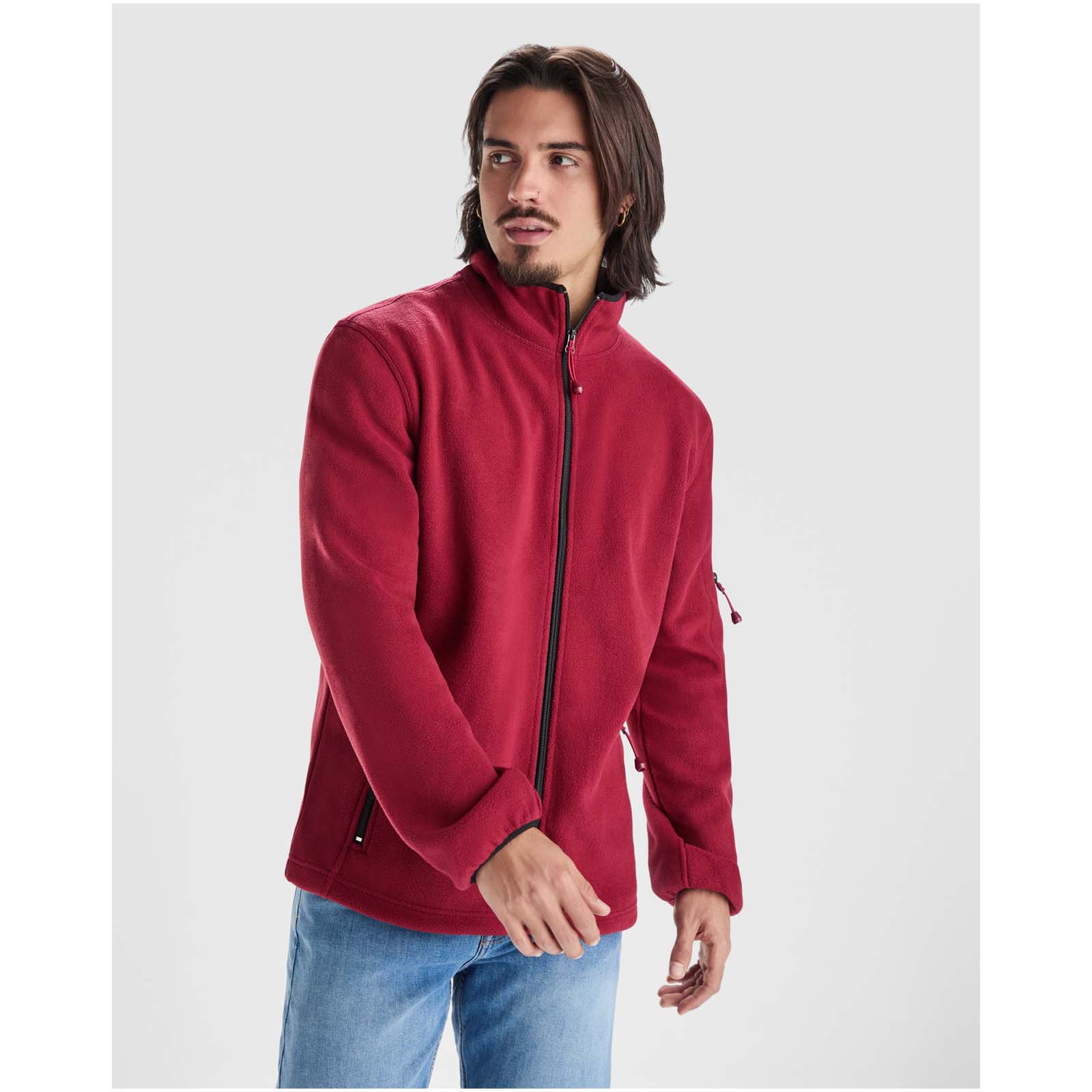 Veste en polaire entièrement zippée Luciane pour homme Veste en polaire entièrement zippée Luciane pour homme – vue 2