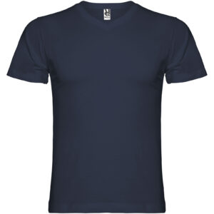 T-shirt de 155 g/m² Samoyedo à col en V et manches courtes pour homme
