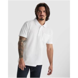 Polo de 220 g/m² Centauro Premium unisexe à manches courtes – vue 2