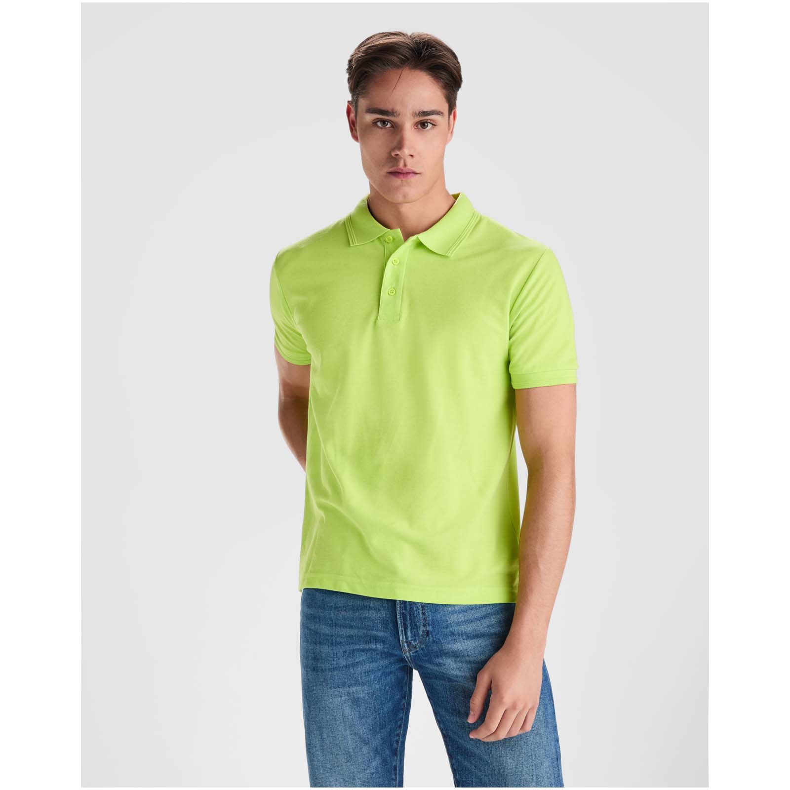 Polo de 220 g/m² Pegaso Premium à manches courtes pour homme Polo de 220 g/m² Pegaso Premium à manches courtes pour homme – vue 2