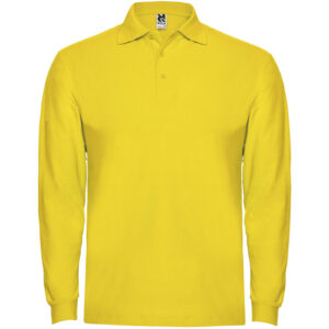 Polo de 220 g/m² Estrella à manches longues pour homme