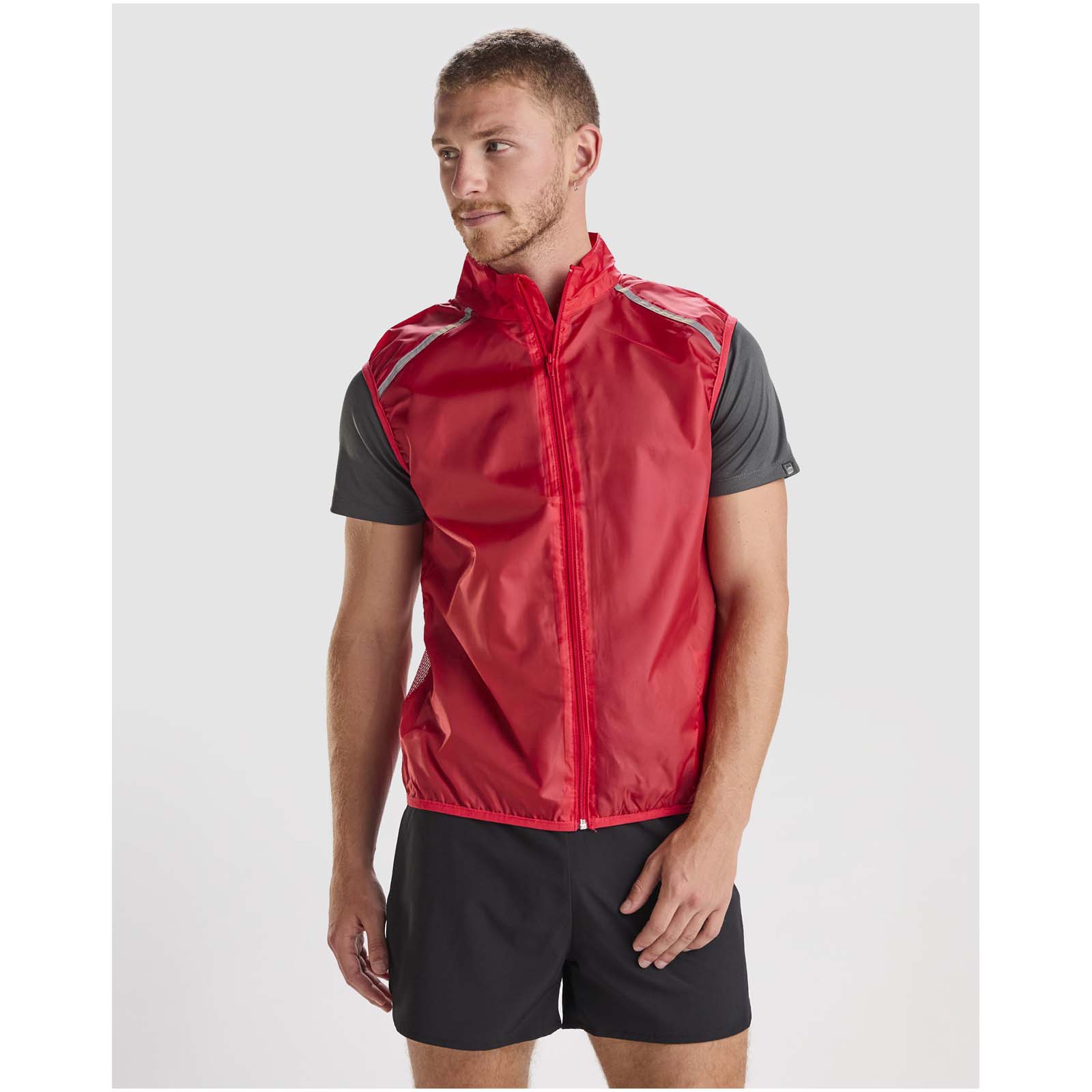Bodywarmer de course Jannu léger unisexe Bodywarmer de course Jannu léger unisexe – vue 2