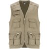 Gilet de travail multi-poches à col en V Venera de 200 g/m2
