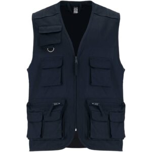 Gilet de travail multi-poches à col en V Venera de 200 g/m2 – vue 3
