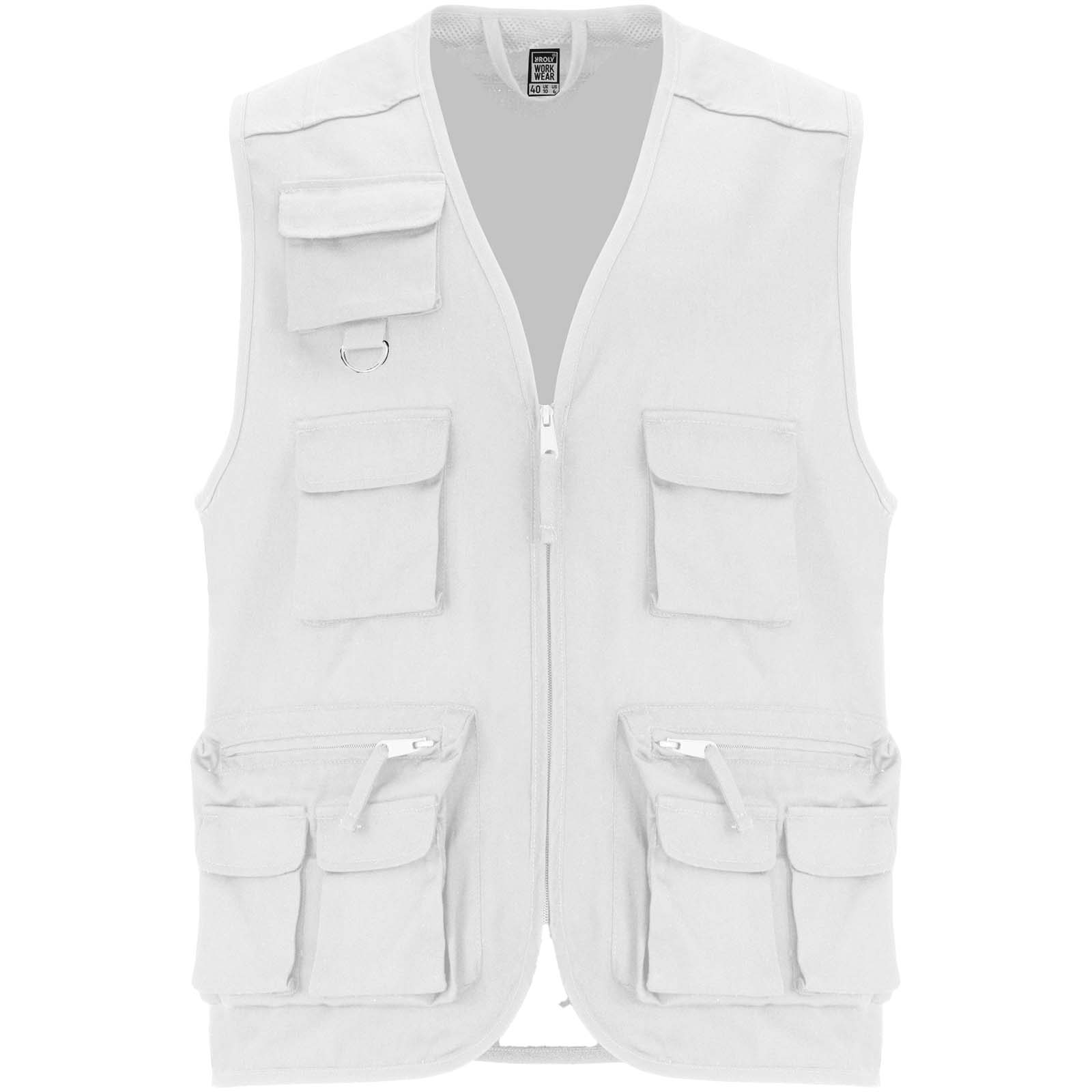 Gilet de travail multi-poches à col en V Venera de 200 g/m2 Gilet de travail multi-poches à col en V Venera de 200 g/m2 – vue 4