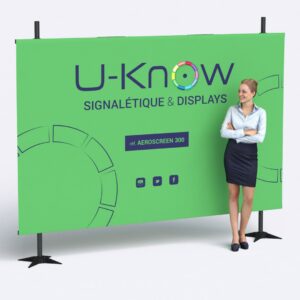 Porte-banderole réglable Aeroscreen – vue 3