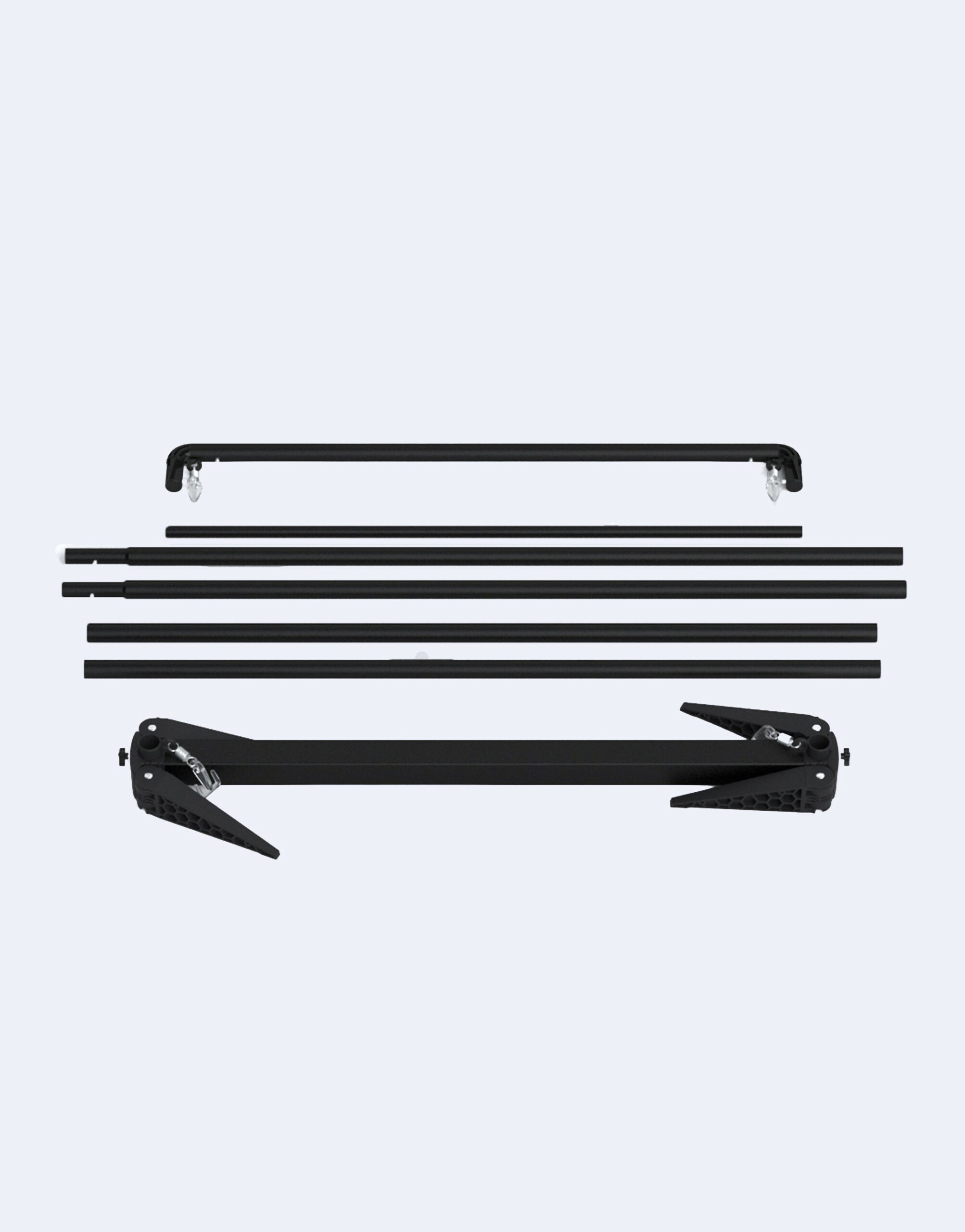 Stand aluminium noir HD Aerostand Stand aluminium noir HD Aerostand – vue 5