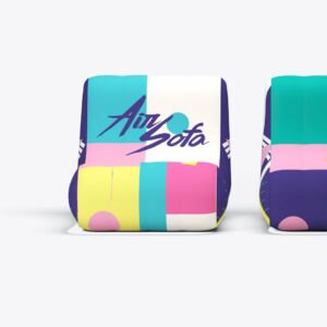 Siège et canapé gonflables personnalisables Airsofa – vue 2
