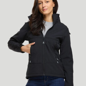 Blouson softshell femme en polyester recyclé Alma – vue 2