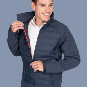 Blouson hybride softshell et doudoune homme Alpha – vue 4