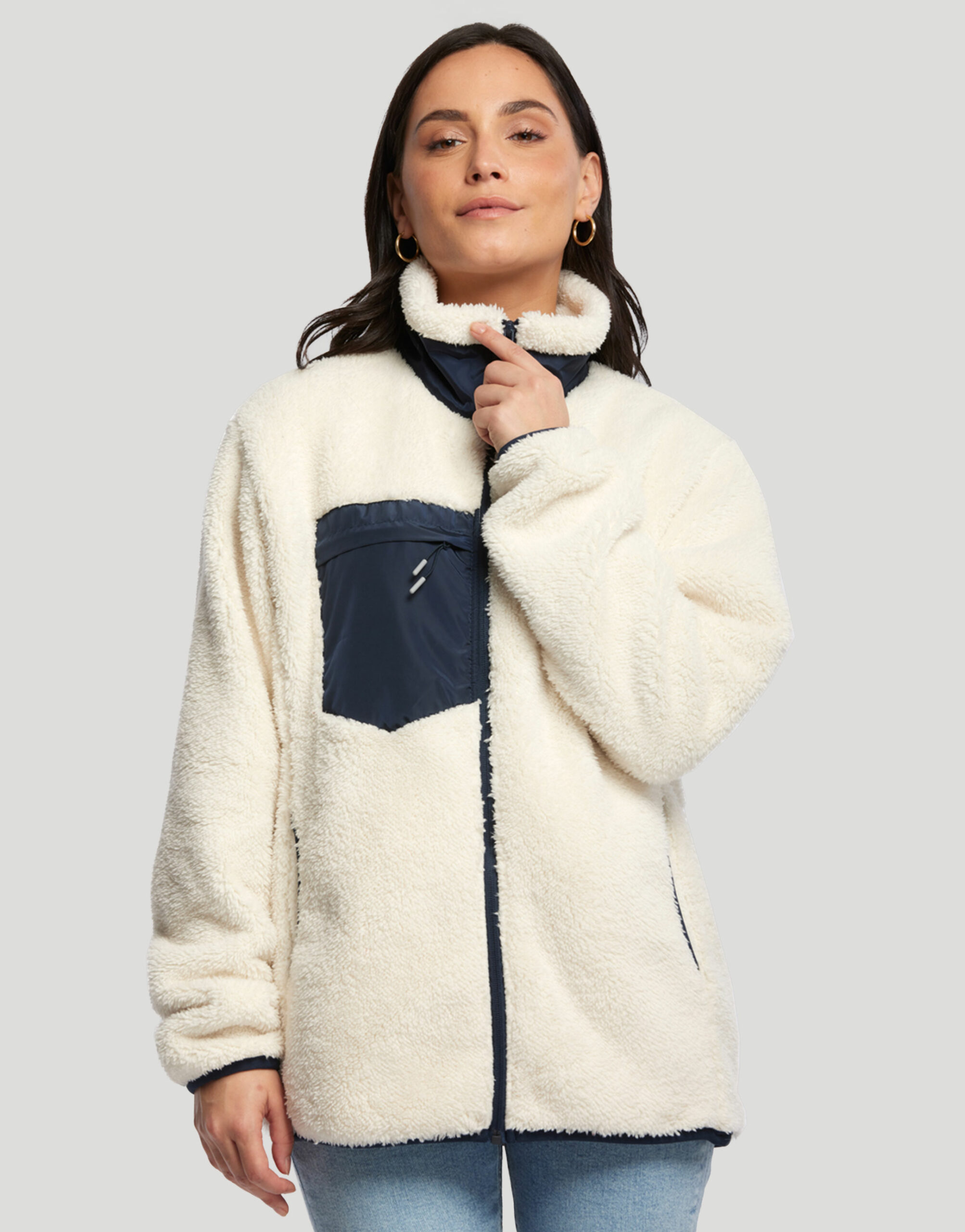 Veste sherpa femme Anouk Veste sherpa femme Anouk