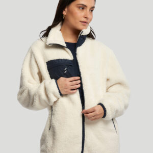 Veste sherpa femme Anouk – vue 2