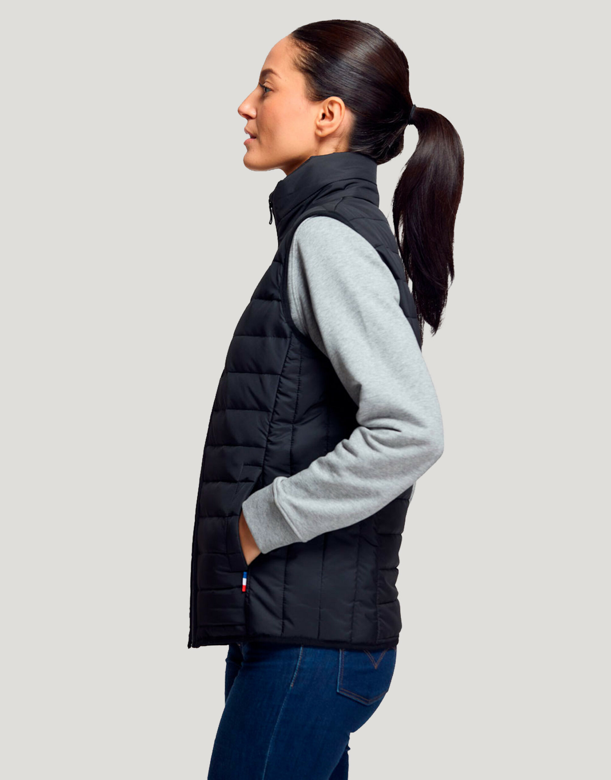 Doudoune sans manches femme fabriquée en France Avoriaz Doudoune sans manches femme fabriquée en France Avoriaz – vue 3