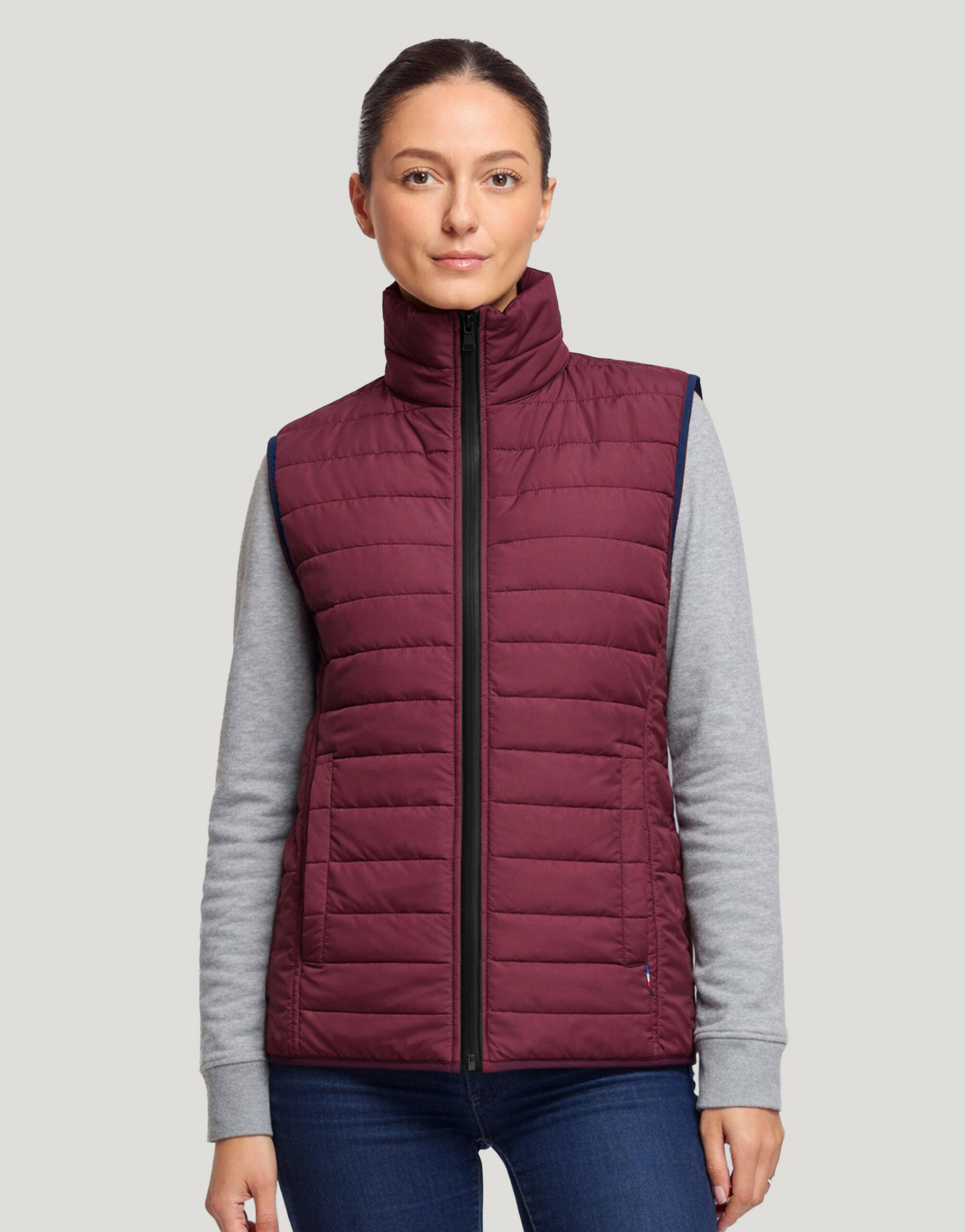 Doudoune sans manches femme fabriquée en France Avoriaz Doudoune sans manches femme fabriquée en France Avoriaz – vue 4