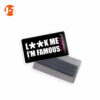 Badge aimant forme rectangle