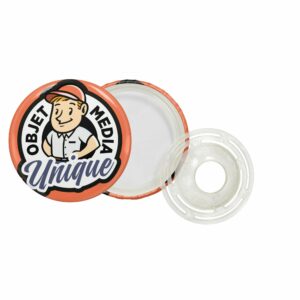 Badge bouton en PLA - made in Europe