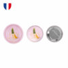 Badge bouton - made in France