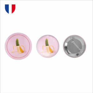 Badge bouton - made in France