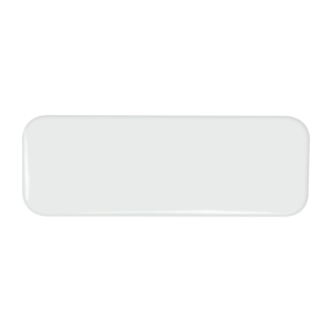 Badge rectangle 6,9 x 2,4 cm