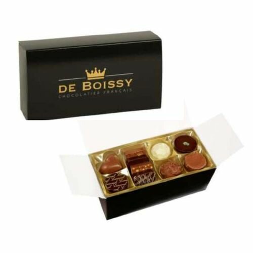 Ballotin 250 g - 20 Chocolats Assortis Noir et Lait Ballotin 250 g - 20 Chocolats Assortis Noir et Lait