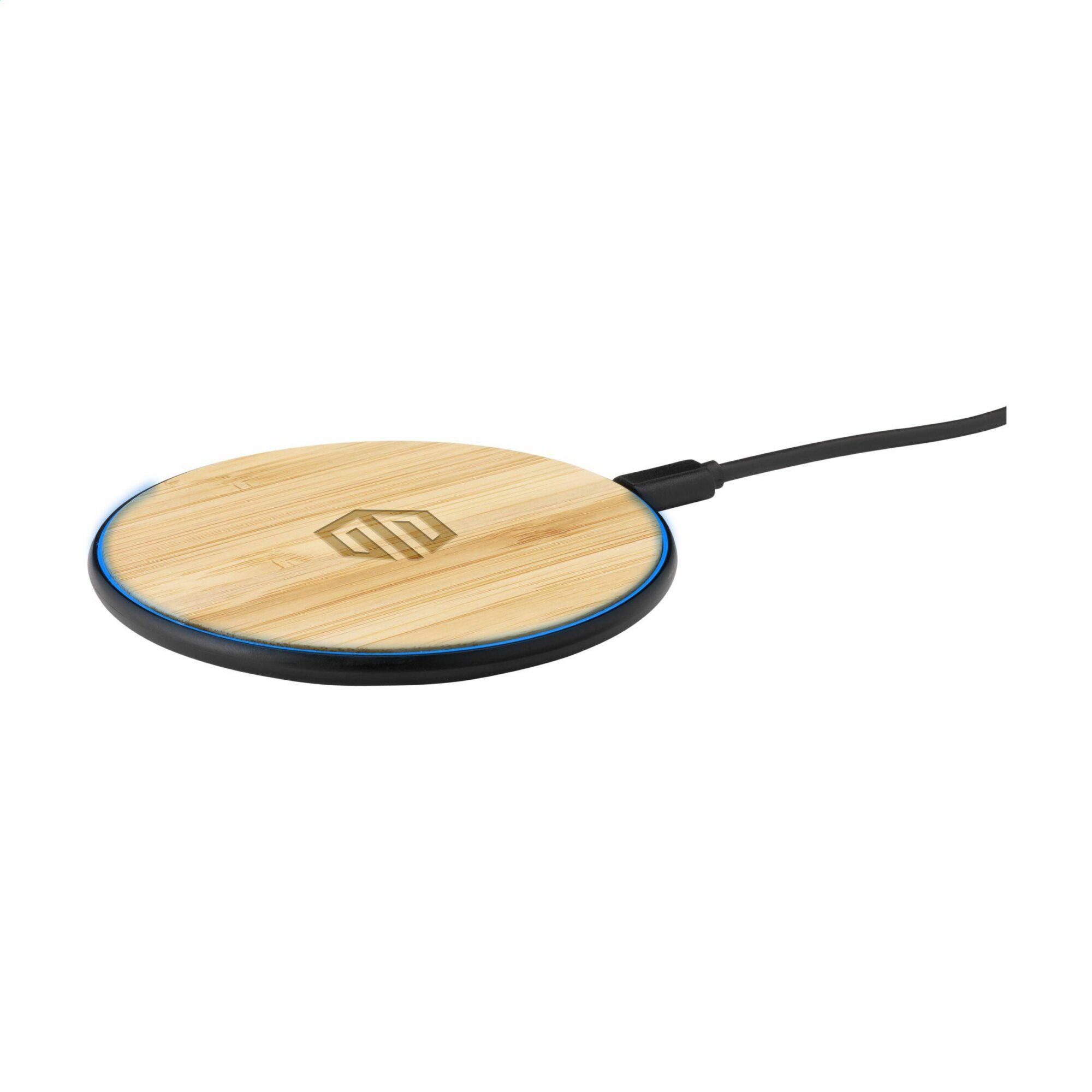 Bamboo 10W Wireless Charger chargeur rapide Bamboo 10W Wireless Charger chargeur rapide