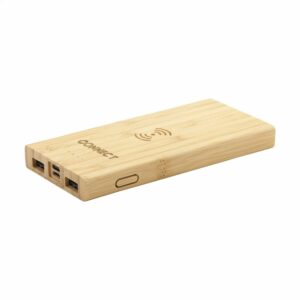 Bamboo 8000 Wireless Powerbank chargeur sans fil