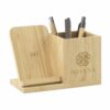 Bamboo Boss 15W support de charge/porte-stylo