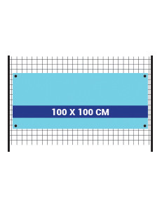 Banderole en maille bloquée 115 g/m² – vue 2