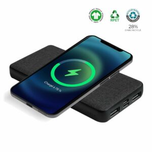 Batterie de secours induction RPET et Chanvre 8 000mAh Blaupunkt