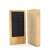 Batterie de secours solaire bambou FSC 8000mAh Bluetech