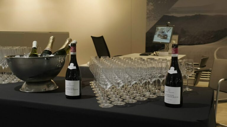 Bar à champagne et vins des Bauer Days